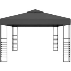 FIMEI Tonnelle 3x4 M Anthracite -Pergola Soldes 60971922 3