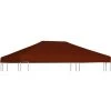 FIMEI Toile Supérieure De Gazebo 310 G/m² 3x4 M Terre Cuite