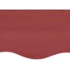 FIMEI Tissu De Remplacement Pour Auvent Bordeaux Rouge 5x3 M -Pergola Soldes 60973797 5