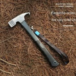 QERSTA Marteau De Camping Léger Multifonctionnel, équipement D'extérieur -Pergola Soldes 61062565 4