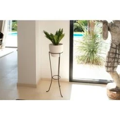 Louis Moulin Colonne Fer Vieilli H. 78 Pour Pot 24-26 Cm - Acier époxy 7 Louis Moulin Colonne Fer Vieilli H. 78 Pour Pot 24-26 Cm - Acier époxy -Pergola Soldes 61063666 3