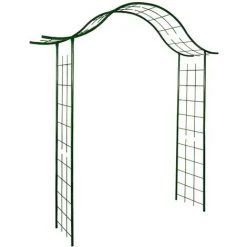 Louis Moulin Arche Tube ROND20 Portique Vert Sapin - 200x40x250 Cm - Acier époxy
