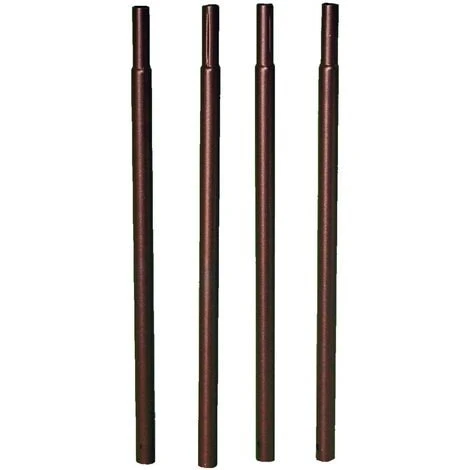 Louis Moulin Pack 4 Tubes ROND20 à Enfoncer Fer Vieilli - 45 Cm - Acier époxy 3 Louis Moulin Pack 4 Tubes ROND20 à Enfoncer Fer Vieilli - 45 Cm - Acier époxy