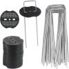 ZOLGINAH 40 Pcs Piquets De Jardin, Sardine Bache Avec 40 Rondelles, Piquets De Fixation Pour Bàche Toile Paillage, Tissu De Mauvaises Herbes, Feuilles De Sol Tente 15*4cm 2 ZOLGINAH 40 Pcs Piquets De Jardin, Sardine Bache Avec 40 Rondelles, Piquets De Fixation Pour Bàche Toile Paillage, Tissu De Mauvaises Herbes, Feuilles De Sol Tente 15*4cm -Pergola Soldes 61181496 1
