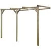 SUPERMARKET Pergola à Appentis Bois 2 X 3 X 2,2 M -Pergola Soldes 61305463 1