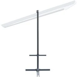 FIMEI Tonnelle Avec Toit Coulissant Inclinable 350x253x196 Cm Crème -Pergola Soldes 61380846 3