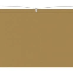 FIMEI Auvent Vertical Beige 140x360 Cm Tissu Oxford -Pergola Soldes 61382820 2