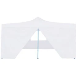 FIMEI Belvédère Pliable Avec 4 Parois 5x5 M Blanc 9 FIMEI Belvédère Pliable Avec 4 Parois 5x5 M Blanc -Pergola Soldes 61383786 3