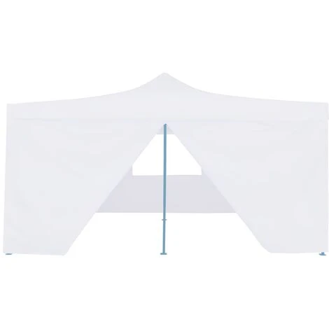 FIMEI Belvédère Pliable Avec 4 Parois 5x5 M Blanc 5 FIMEI Belvédère Pliable Avec 4 Parois 5x5 M Blanc – Image 3