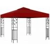 FIMEI Belvédère 3x3 M Rouge Bordeaux -Pergola Soldes 61383986 1