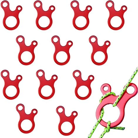 REGALI 12 Pièces Tendeurs De Corde, 3 Trous En Alliage D'Aluminium Guyline Tendeur De Ligne De Tente Tendeur De Corde De Tente Tendeur De Corde à Trois Trous Tendeur De Cordon Pour Tente En Plein Air Randonnée Camping Pique-Nique 3 REGALI 12 Pièces Tendeurs De Corde, 3 Trous En Alliage D'Aluminium Guyline Tendeur De Ligne De Tente Tendeur De Corde De Tente Tendeur De Corde à Trois Trous Tendeur De Cordon Pour Tente En Plein Air Randonnée Camping Pique-Nique