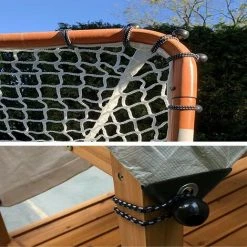 GRID COOL Cordon élastique En Caoutchouc (noir 140 Mm) Avec Boule Pour Tentes, Bâches, Affiches -Pergola Soldes 61661836 4