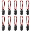 DENUOTOP Tente De Réception Et Barnum Clip De Fixation Coupe-vent Pour Tente De Camping, Pince Crocodile + Crochet De Levage, 10 Pieces 1 DENUOTOP Tente De Réception Et Barnum Clip De Fixation Coupe-vent Pour Tente De Camping, Pince Crocodile + Crochet De Levage, 10 Pieces -Pergola Soldes 63472951 1