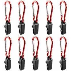 DENUOTOP Tente De Réception Et Barnum Clip De Fixation Coupe-vent Pour Tente De Camping, Pince Crocodile + Crochet De Levage, 10 Pieces 9 DENUOTOP Tente De Réception Et Barnum Clip De Fixation Coupe-vent Pour Tente De Camping, Pince Crocodile + Crochet De Levage, 10 Pieces -Pergola Soldes 63472951 3