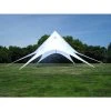NOVA Tente Gazebo Garden Star Avec Une Couverture De 15 M² De Différentes Couleurs Couleur : Blanc