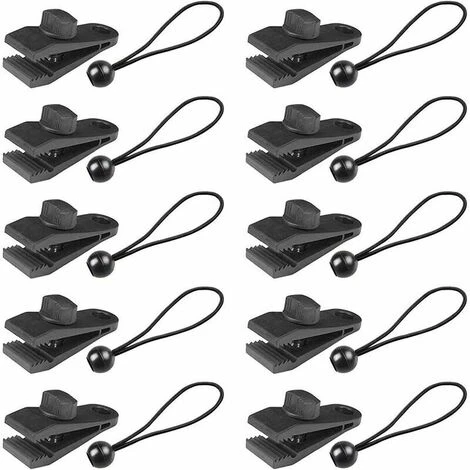 SINCèREETALI 10 Ensembles De Kits De Clips De Bache, Clip De Verrouillage Robuste, Clip De Tente Avec élastique Sphérique, Couverture En Toile, Auvent, Auvent, Camping En Plein Air. 3 SINCèREETALI 10 Ensembles De Kits De Clips De Bache, Clip De Verrouillage Robuste, Clip De Tente Avec élastique Sphérique, Couverture En Toile, Auvent, Auvent, Camping En Plein Air.