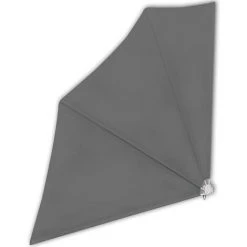 SUPERMARKET Auvent Latéral Pliable De Balcon Gris 140x140 Cm 8 SUPERMARKET Auvent Latéral Pliable De Balcon Gris 140x140 Cm -Pergola Soldes 63648205 2