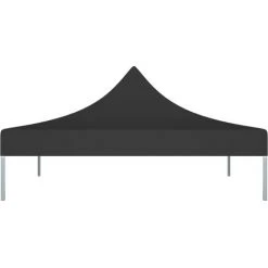 SUPERMARKET Toit De Tente De Réception 2x2 M Noir 270 G/m² 9 SUPERMARKET Toit De Tente De Réception 2x2 M Noir 270 G/m² -Pergola Soldes 63654079 3
