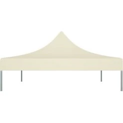 SUPERMARKET Toit De Tente De Réception 4,5x3 M Crème 270 G/m² -Pergola Soldes 63654305 4
