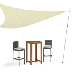 SUPERMARKET Mâts De Bâche Télescopiques 102-260 Cm 2 Pcs Aluminium -Pergola Soldes 63654809 3