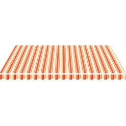 SUPERMARKET Tissu De Remplacement Pour Auvent Jaune Et Orange 4x3,5 M -Pergola Soldes 63655294 3