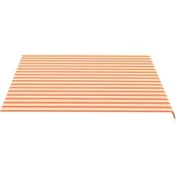 SUPERMARKET Tissu De Remplacement Pour Auvent Jaune Et Orange 4x3,5 M -Pergola Soldes 63655294 4