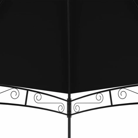 SUPERMARKET Belvédère De Jardin 3x3 M Anthracite 180 G/m² 6 SUPERMARKET Belvédère De Jardin 3x3 M Anthracite 180 G/m² – Image 4