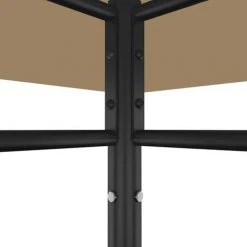 SUPERMARKET Belvédère 3x3x2,7 M Taupe 180 G/m² -Pergola Soldes 63657675 3