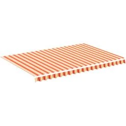 SUPERMARKET Tissu De Remplacement Pour Auvent Jaune Et Orange 4,5x3 M -Pergola Soldes 63660677 2