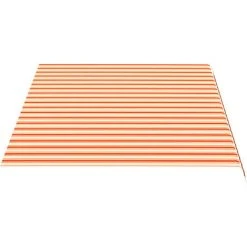 SUPERMARKET Tissu De Remplacement Pour Auvent Jaune Et Orange 4,5x3 M -Pergola Soldes 63660677 4