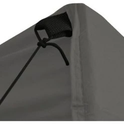 SUPERMARKET Tente De Réception Escamotable Avec 4 Parois 3x3 M Anthracite -Pergola Soldes 63663358 4