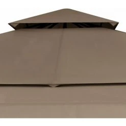 SUPERMARKET Belvédère Et Double Toits étentus 3x3x2,75 M Taupe 180g/m² 11 SUPERMARKET Belvédère Et Double Toits étentus 3x3x2,75 M Taupe 180g/m² -Pergola Soldes 63664059 5
