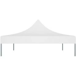 SUPERMARKET Toit De Tente De Réception 4x3 M Blanc 270 G/m² -Pergola Soldes 63664832 4