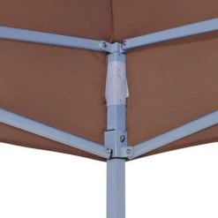 SUPERMARKET Toit De Tente De Réception 4,5x3 M Marron 270 G/m² -Pergola Soldes 63664983 5