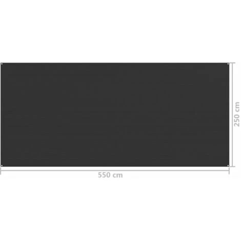 SUPERMARKET Tapis De Tente 250x550 Cm Anthracite SUHB-310686 6 SUPERMARKET Tapis De Tente 250x550 Cm Anthracite SUHB-310686 – Image 4