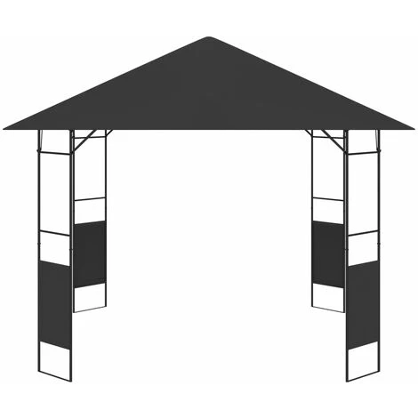 SUPERMARKET Belvédère De Jardin 3x3 M Anthracite 160 G/m² 4 SUPERMARKET Belvédère De Jardin 3x3 M Anthracite 160 G/m² – Image 2