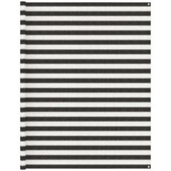 SUPERMARKET Tapis De Tente 250x450 Cm Anthracite Et Blanc