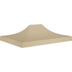 SUPERMARKET Toit De Tente De Réception 4,5x3 M Beige 270 G/m²