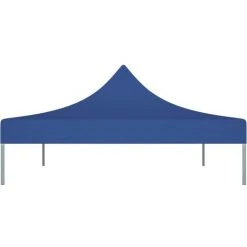 SUPERMARKET Toit De Tente De Réception 4x3 M Bleu 270 G/m² -Pergola Soldes 63674095 4