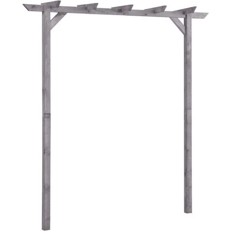 SUPERMARKET Pergola De Jardin Gris 200x40x205 Cm Bois De Pin Imprégné 3 SUPERMARKET Pergola De Jardin Gris 200x40x205 Cm Bois De Pin Imprégné
