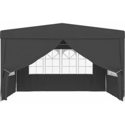 SUPERMARKET Tente De Réception Et Parois Latérales 4x4 M Anthracite 90 G/m² 9 SUPERMARKET Tente De Réception Et Parois Latérales 4x4 M Anthracite 90 G/m² -Pergola Soldes 63679659 3