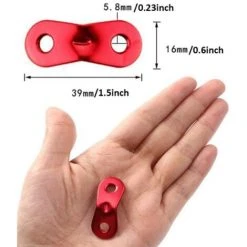 CATHERINE Tendeur De Corde De Tente En Alliage D'Aluminium Tendeur De Corde De Tente Ajusteur Pour Camping Randonnée Sac À Dos Pique-Nique Accessoires De Tente En Plein Air 4Pcs 6 CATHERINE Tendeur De Corde De Tente En Alliage D'Aluminium Tendeur De Corde De Tente Ajusteur Pour Camping Randonnée Sac À Dos Pique-Nique Accessoires De Tente En Plein Air 4Pcs -Pergola Soldes 63741266 2