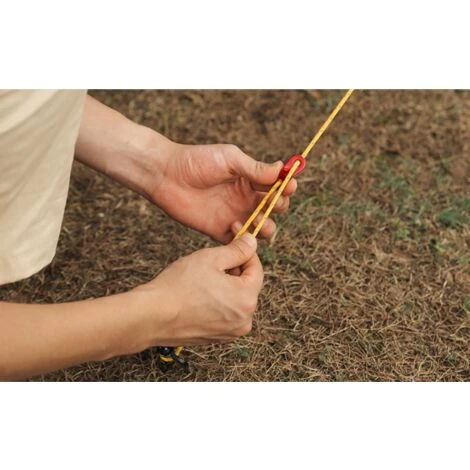 CATHERINE Corde De Tente Réfléchissante, Corde De Guidage De Tente Légère Avec Boucle Réglable, Parfaite Pour La Tente D'Auvent De Randonnée De Camping Longueur De La Corde 4 Mètres Orange 4 CATHERINE Corde De Tente Réfléchissante, Corde De Guidage De Tente Légère Avec Boucle Réglable, Parfaite Pour La Tente D'Auvent De Randonnée De Camping Longueur De La Corde 4 Mètres Orange – Image 2