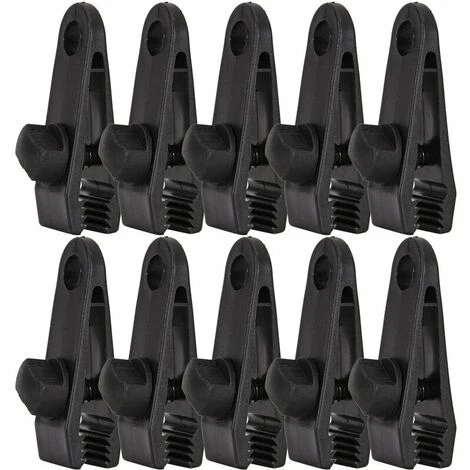 GroupM Clip De Tente 10 Pièces Clip De Canopée Clip Coupe-vent Renforcé Grand Ensemble De Clips De Tente 3 GroupM Clip De Tente 10 Pièces Clip De Canopée Clip Coupe-vent Renforcé Grand Ensemble De Clips De Tente