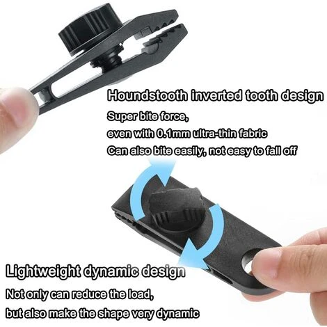 ALMI 10 Set De Pince à Bâche Noir,Clips De Bâche Avec Mousqueton Tendeur Corde Pour Les Auvents De Camping Bâche De Caravane 6 ALMI 10 Set De Pince à Bâche Noir,Clips De Bâche Avec Mousqueton Tendeur Corde Pour Les Auvents De Camping Bâche De Caravane – Image 4