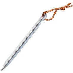 BENOBBY KIDS Piquets Tente,Sardines Camping,6Pièces Sardines De Fixation,Sardines Tente Camping Piquet Tente Aluminium Chevilles En Titane Forme De V Accessoires De Tente De Camping-18cm