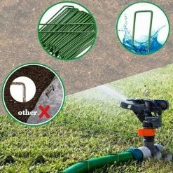 DECKON Piquets De Jardin Piquet De Fixation Tente Piquets De Sol Cheville De Jardin Agrafes De Jardinage Pour Fixer Toile De Paillage Clôture De Jardin Barrière Contre Filets Camping Gazon Artificiel,20pièce -Pergola Soldes 63951422 4