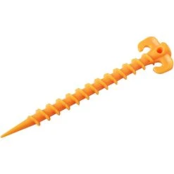 Thsinde Piquets De Tente à Vis En Plastique 20 Pièces Piquets De Tente En Spirale Durables Pour Fixer Les Bâches De Pluie De Tente De Camping-20cm -Pergola Soldes 64085283 3