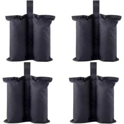 ARC-EN-CIéL Sacs De Poids Pour Abris Instantanés De Qualité Supérieure - Sac De Sable Pour Tente - Sac De Poids Pour Pieds De Tente - Sac Lesté 41x44cm -Arcenciél