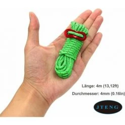 NAXUNNN Lot De 8 Tendeurs De Tente Avec Feuille D'aluminium Réfléchissante, Diamètre : 4 Mm, Longueur : 400 Mm, Pour Tente De Camping (vert) -Pergola Soldes 64163158 2